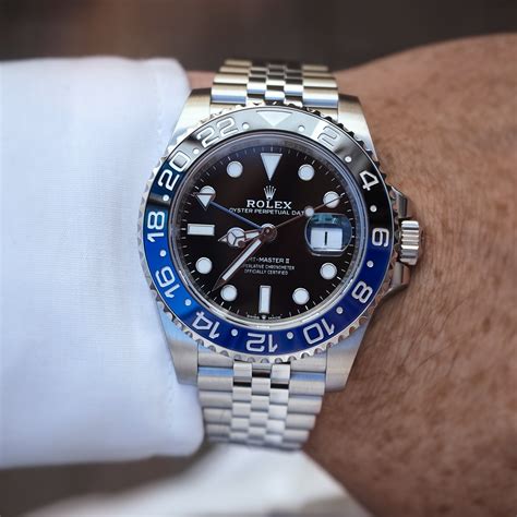 rolex gmt master ii 1995|Rolex Gmt Master II batgirl.